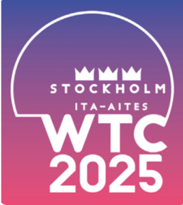 Logo WTC 2025 Stockholm ITA-AITES